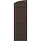 Ekena Millwork Americraft 5-Board (3 Batten) Wood Joined Board-n-Batten Shutters w/Ellipt Top, ARW401BE518X77TBH, PR ARW401BE518X77TBH - alternate 4